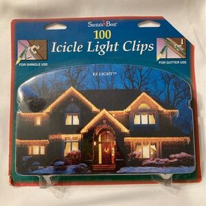 Icicle Light Clips - 100 Pack